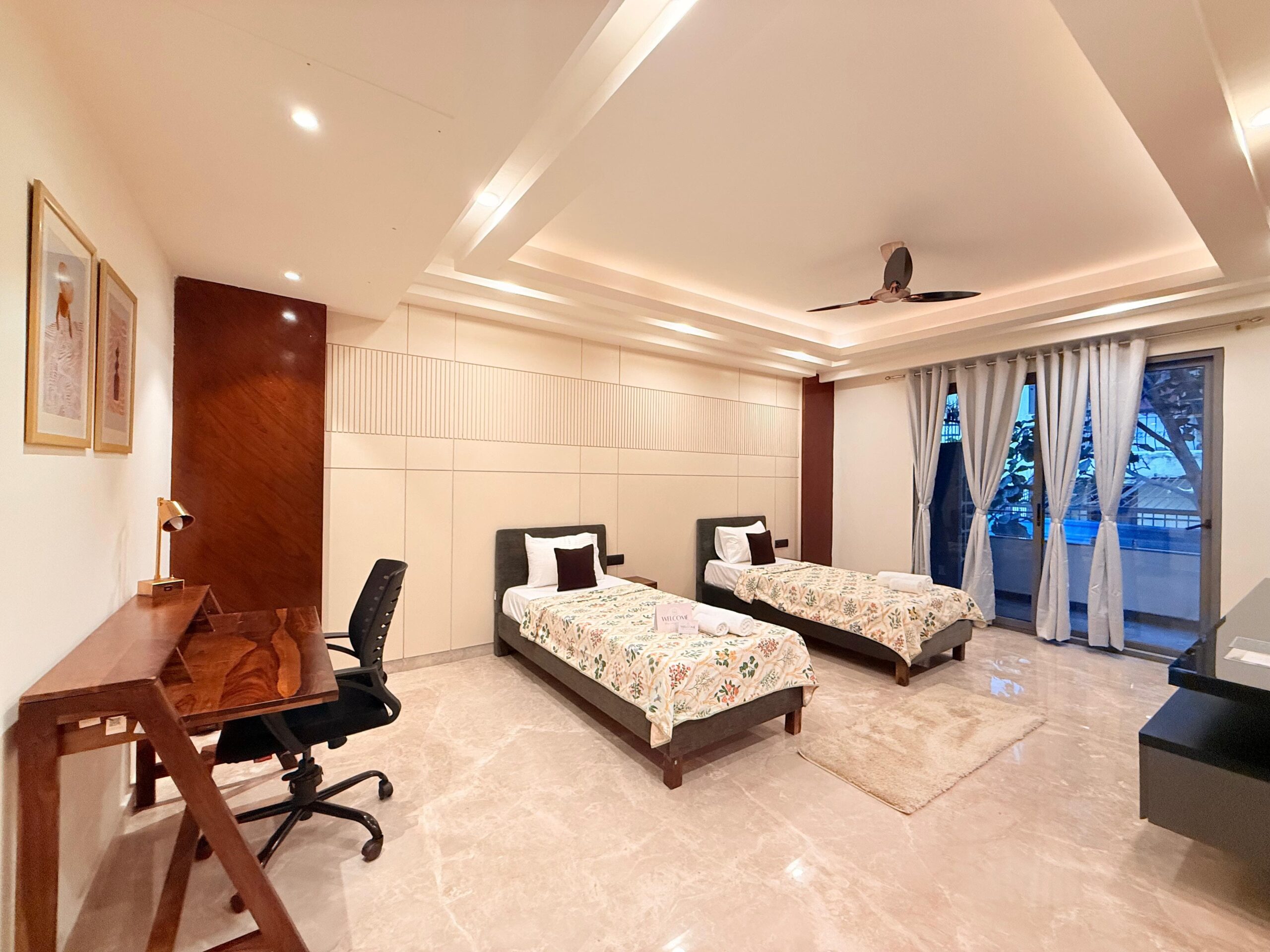 Spacious living area